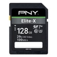 thumbnail image 3 of Tarjeta de memoria PNY Elite-X 128GB SDXC Class 10 U3 V30 100MB/s, 3 of 9