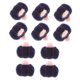 thumbnail image 5 of ADDHAT 10Ud Pompones De Fieltro De Lana Abeja Accesorios Para Manualidades DIY Azul Oscuro, 5 of 8