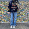 thumbnail image 4 of Rion Racing Jacket Vintage, Bomber Jacket Print, F1 Streetwear Jacket Y2k-week, 4 of 4