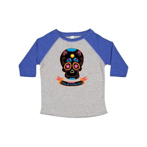 Inktastic Day of the Dead Skull Blk Boys or Girls Toddler T-Shirt