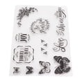 thumbnail image 4 of Juego de sellos, kit de sellos transparentes, sellos únicos para manualidades, sellos transparentes, diseño de próxima generación, 4 of 12