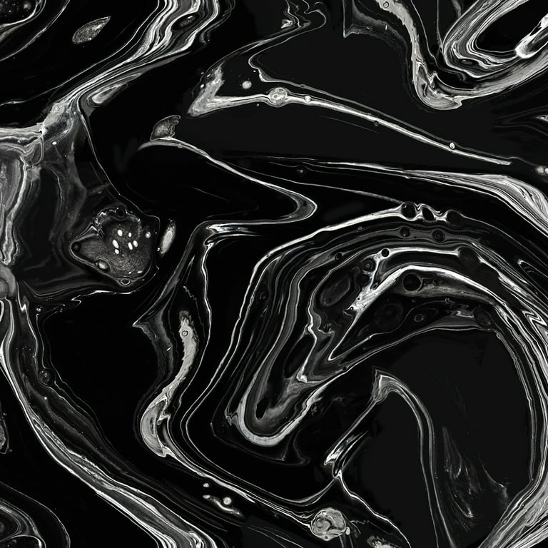 (2 pack) Mainstays Black Marble, Peel and Stick Wallpaper 13.35 sq. ft.