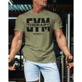 thumbnail image 3 of Gymish Gym Therapy V2 Workout T-Shirt for Men, Funny Gym Shirts, Lifting T-Shirt, Deadlift Tee, Men's Gym Shirt, Workout Tops, Powerlifting & Bodybuilding Tee, 3 of 6