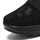 thumbnail image 5 of Zapatos Mujeres Cojín de aire Caminata Mesh Sneakers para deportes al aire libre (38) Negro, 5 of 8