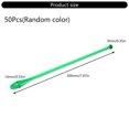 thumbnail image 3 of Pack of 50 Laboratory Mixing Spoons Double Ended Spatula Sampler Measuring Spoon for Reagent Trasfer and Experiment Use, 3 of 9