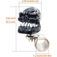 thumbnail image 3 of Volante Assist Knob Skull Suicide Spinner Power Turning Grip Booster Mango Se adapta a la mayoría de los automóviles, camiones, tractores, barcos, negro, 3 of 5