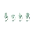 thumbnail image 2 of Kraoden Interest Gesture Straw Cap, Cute Silicone Straw Covers Cap for Cup, Dust Proof Drinking Straw Reusable Straw Tips Lids, 2 of 9