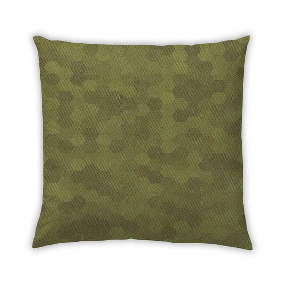 Ahgly Company Indoor Square Contemporary Throw Pillow, 18 inch by 18 inch
