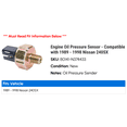 thumbnail image 2 of Engine Oil Pressure Sensor - Compatible with 1989 - 1998 Nissan 240SX 1990 1991 1992 1993 1994 1995 1996 1997, 2 of 2