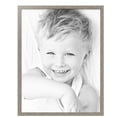 thumbnail image 2 of ArtToFrames 30" x 39" Silver Picture Frame, 30x39 inch Silver MDF Poster Frame (WOM-4642), 4 Pack, 2 of 7