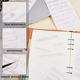 thumbnail image 3 of 1 Set 6 Sheets 117PCS Cash Envelope Label Sticker Pink Budget Blind Stickers Labels Vinyl Stickers for Budgeting Category A6 Budget Cash Binder Wallet Finance Planner Money Organizer DIY, 3 of 7