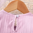 thumbnail image 4 of Soepste Toddler Sets For Girls Toddler 2 Piece Outfits Girls Toddler Girls Summer Outfit Top And Shorts Clothing Set, 4 of 7