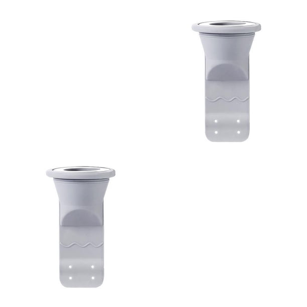Billuyoard Filtro de drenaje para fregadero de cocina y baño, antiolor, desagüe para fregadero, desodorante, colador de silicona, accesorios de cocina gris claro 2piezas Billuyoard CBP012907