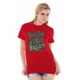 thumbnail image 4 of Xmas Joy Spirit Birth Of Jesus Christ Women's Graphic T Shirt Tees Brisco Brands M, 4 of 6