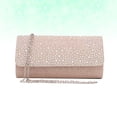 thumbnail image 2 of Rhinestone Handbag Classic Evening Clutch Magnetic Snap Purse Handbag Studded with Rhinestone for Wedding Dinner（Champagne）, 2 of 9