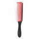 thumbnail image 2 of Cepillo de peinado con cojín de 9 filas, cepillo de viaje desmontable para desenredar cabello rizado, 2 of 15
