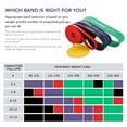 thumbnail image 4 of Juego de Bandas de Resistencia para Ejercicio - 5 colores con diferentes niveles de fuerza, incluye anclaje para puerta, asas y bolsa de transporte. ¡Entrena en cualquier lugar!, 4 of 5