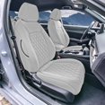 thumbnail image 5 of For 2016-2024 Honda Civic FH Group Neoprene Custom Fit Car Seat Covers Waterproof  - Front Solid Gray, 5 of 5