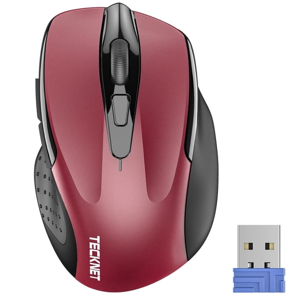 Ratón inalámbrico TECKNET 2.4G ergonómico 4000 DPI 24 meses