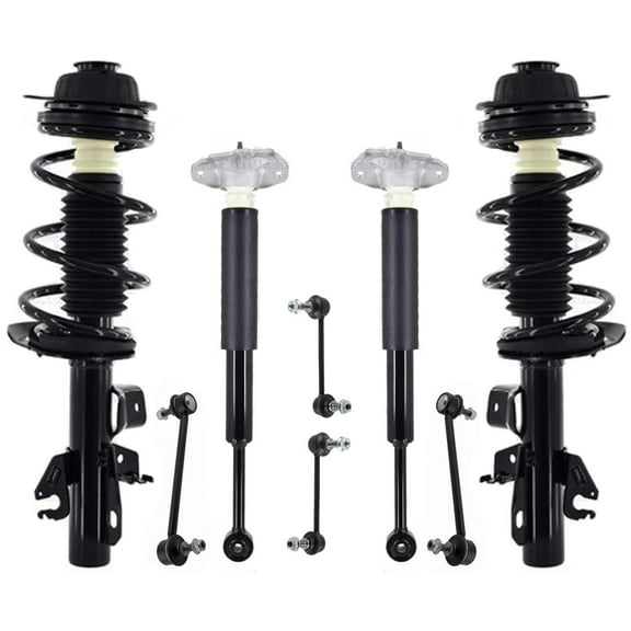 Front Struts Rear Complete Shocks & Links For Cherokee All Wheel Drive 14-2018