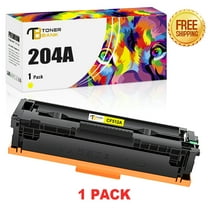 Toner Bank Compatible Toner Cartridge Replacement for HP 204A CF512A High Yield Pro M154a M154nw Printer(Yellow, 1-Pack)