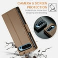 thumbnail image 6 of Dteck for Google Pixel 9 Pro Case, RFID Blocking Pixel 9 Wallet Case for Women Men with Card Holder, Magnetic Closure PU Leather Folio Flip Phone Cover for Google Pixel 9 / 9 Pro 6.3",Brown, 6 of 8