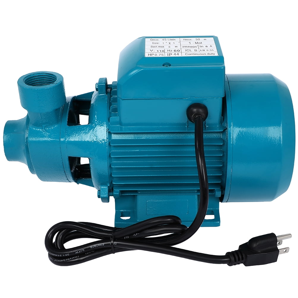 ECCPP New 1HP 1" Electric Clear Water Pump Pool Pond Farm Clean 3400RPM