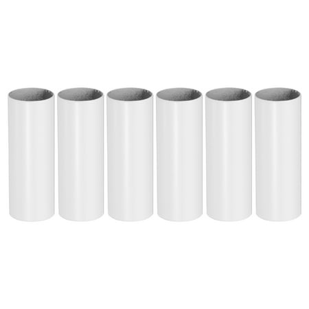 

Uxcell E12 Candle Socket Covers 2.4 Inch Tall Chandelier Sleeves Candelabra Base Holder White 6 Pack