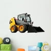 Skid Steer Loader Wall Decal by Wallmonkeys Peel and Stick Graphic (48 in W x 27 in H) WM350917
