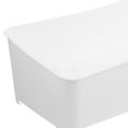 thumbnail image 2 of SKISUNO White Plastic Turtle Tank Aquarium with Platform Ramp for Home Turtle Habitat, 2 of 7