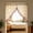 Purple#83, variant on Green Flower Embroidered Lace Sheer Triangular Curtain 98.43x39.37in Light Filtering Half Door Valance for Kitchen Bedroom Partition Cafe Drapes