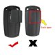 thumbnail image 2 of Estuche para llave remota shaofei para 2006-2011 Serie 1 3 5 6 E90 E91 E92 E60 KR55WK4 color negro, 2 of 5
