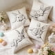 thumbnail image 3 of Estándares de Almohada Decorativa Tamaño Estándar 4Pcs Almohada de Pascua Conejos Huevo Patrones, Almohadas de Pascua 45x45cm Almohadas Decorativas Tirar para el Sofá Y la Decoración Del Hogar, 3 of 6