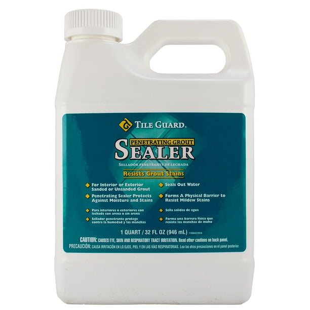 Homax Tile Guard Grout Sealer, White, 1 Quart