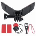 thumbnail image 1 of Motorcycle Helmet Chin Mount Holder Kit for Hero 9 8 7 6 Action Camera Accessories, 1 of 5