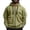 Army Green, variant on Delconic Mens Zip Up Hoodie Jacket Long Sleeve Drawstring Hood Sweatshirt with Multiple Zipper Pockets Casual Active Outerwear Army Green L