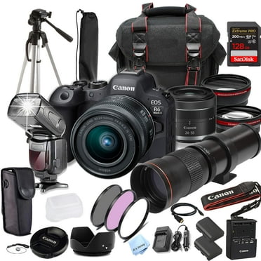Canon EOS R6 Mark II Digital Camera with Accessories