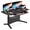 Black Oak-Black, variant on ERGONOMIC STANDING DESK with Smart Memory & Cable Management – Adjustable Height Desk for Home Office