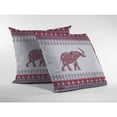 thumbnail image 3 of Amrita Sen Broadcloth Zippered Pillow With Red Finish CAPL27BrCDS-ZP-20x20, 3 of 4
