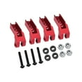thumbnail image 4 of Milaget Shock Absorber Brackets 1/10 RC Vehicle Parts Replacement Shock Mount Frames Red, 4 of 9