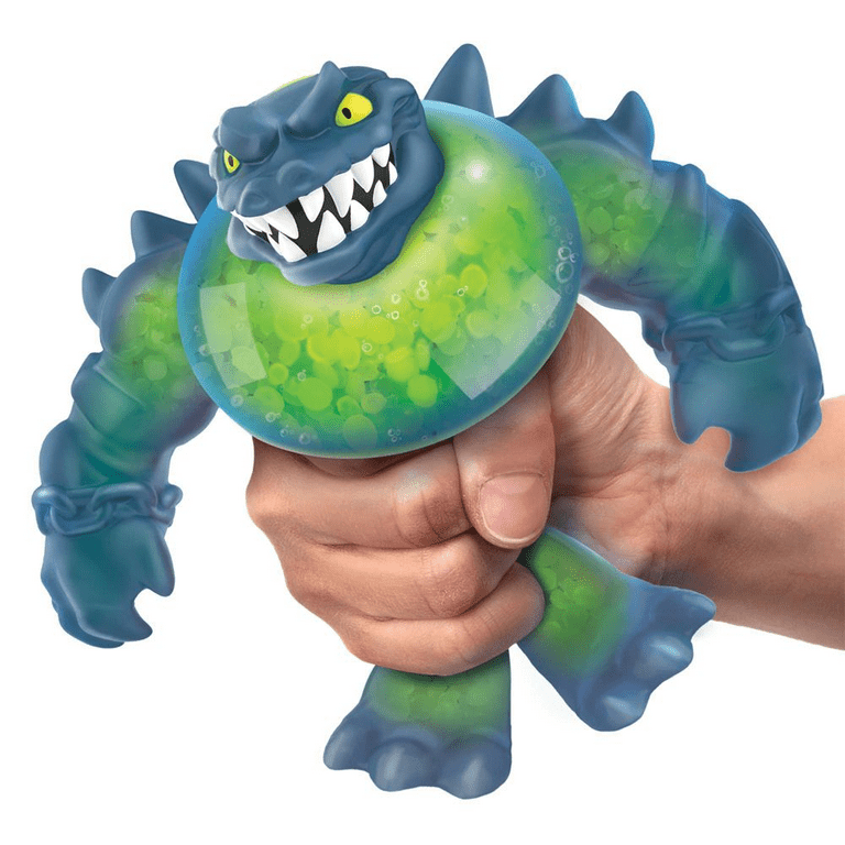 Heroes of Goo Jit Zu UltraGlow Tyro VS ShadowClaw Rock Jaw Glow