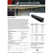 Mass Loaded Vinyl 4 X 4, 16 sq ft 1 Lb MLV, Sound Proofing