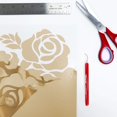 thumbnail image 4 of Siser EasyWeed Iron-On Heat Transfer Vinyl - 12 Inches x 1 Foot Vegas Gold Compatible with Siser Romeo/Juliet & Other Professional or Craft Cutters - Layerable - CPSIA Certified, 4 of 7