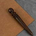 thumbnail image 4 of 2X Leather Burnisher Tool Ebony Wood Leather Edge Burnisher Tapered Wooden Sticker Polished Grinding with 4 Grooves,2 x Leather Edge Burnisher,Wood color, 4 of 6