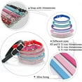 thumbnail image 5 of 1Pack Diamond Dog Collars for Small Dogs, Fancy Rhinestone Cat Collar Crystal Glitter Jeweled Girl Bling Puppy Collars for XXS Xs Small Medium Breed Female Pet Dogs Kitten, 5 of 7