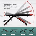 thumbnail image 4 of Wonder Maxi Adjustable Weight Bench Strength Training Foldable Workout Bench Up to 700 lbs(Black), 4 of 6