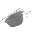 thumbnail image 2 of ELAYARD 3pcs Plastic Washing Basin Small Dish Pans For Kitchen Sink Use, 2 of 8