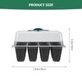 thumbnail image 3 of Miangastore Nursery Pots Easy to Clean Plastic 3pcs, 3 of 8