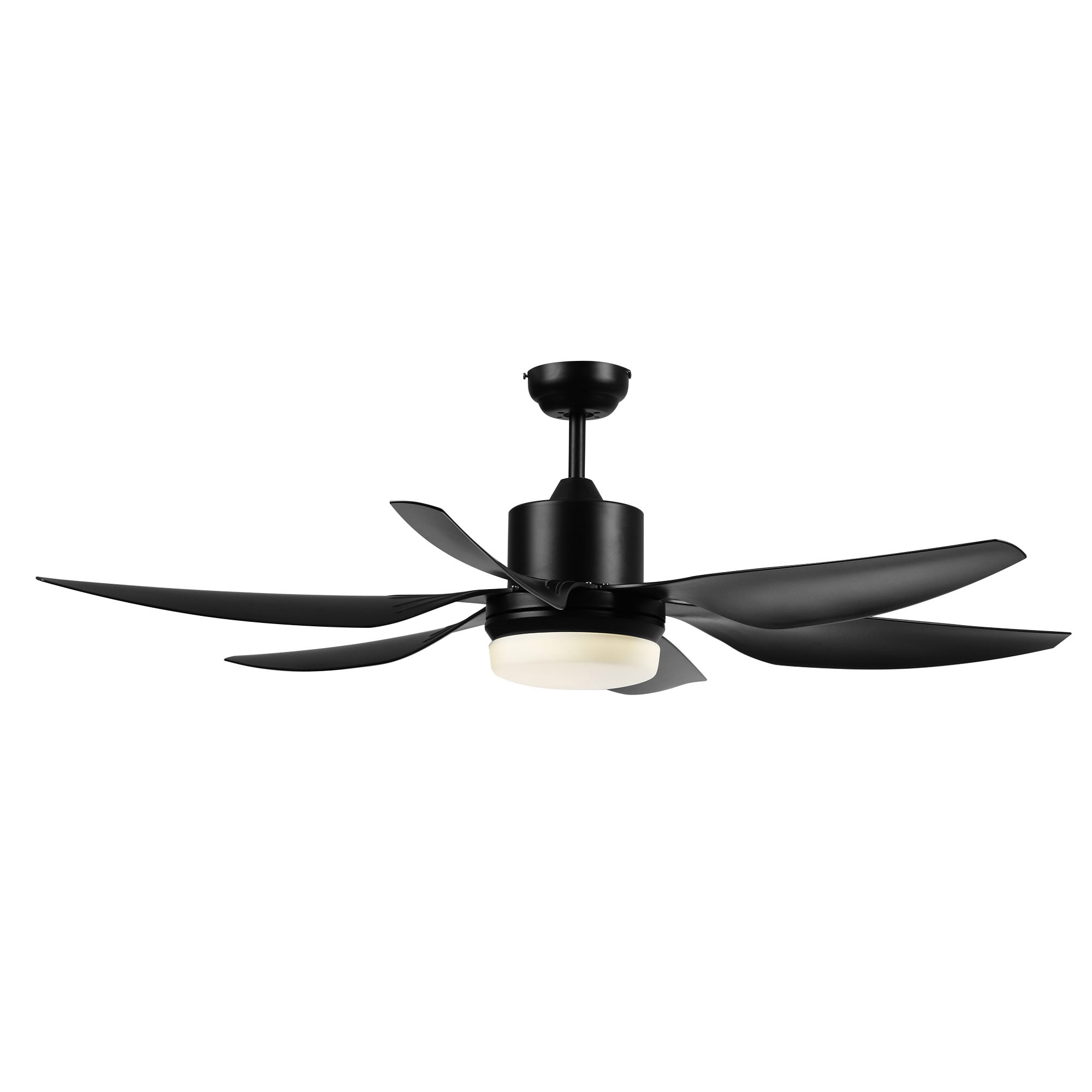 Tomshoo 52" Modern Mount Remote Control Fan Reversible Ceiling Fan With