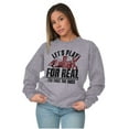 thumbnail image 4 of Funny Rock Paper Scissors For Real Sweatshirt for Men or Women Brisco Brands S, 4 of 6